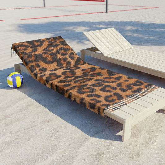 Cheetah Print Boho Beach Cloth