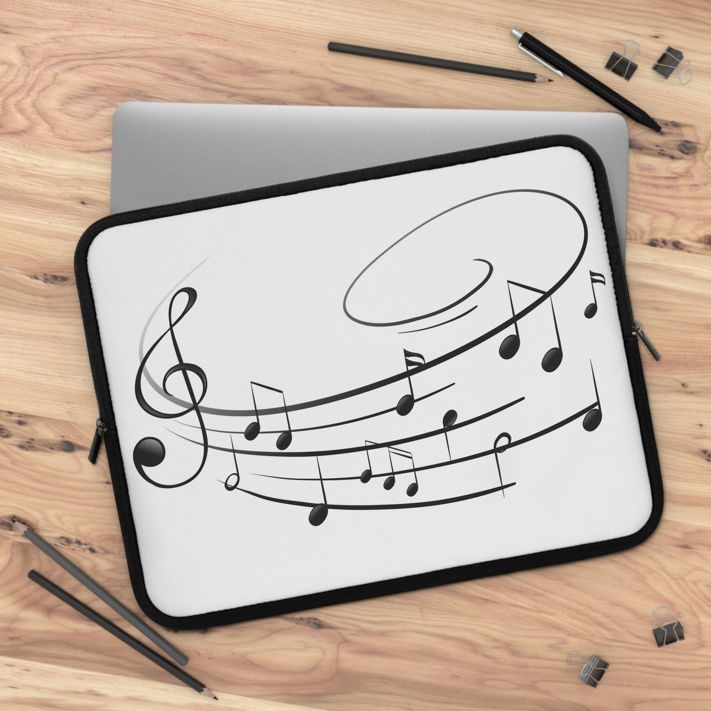 I Love Music Laptop Sleeve