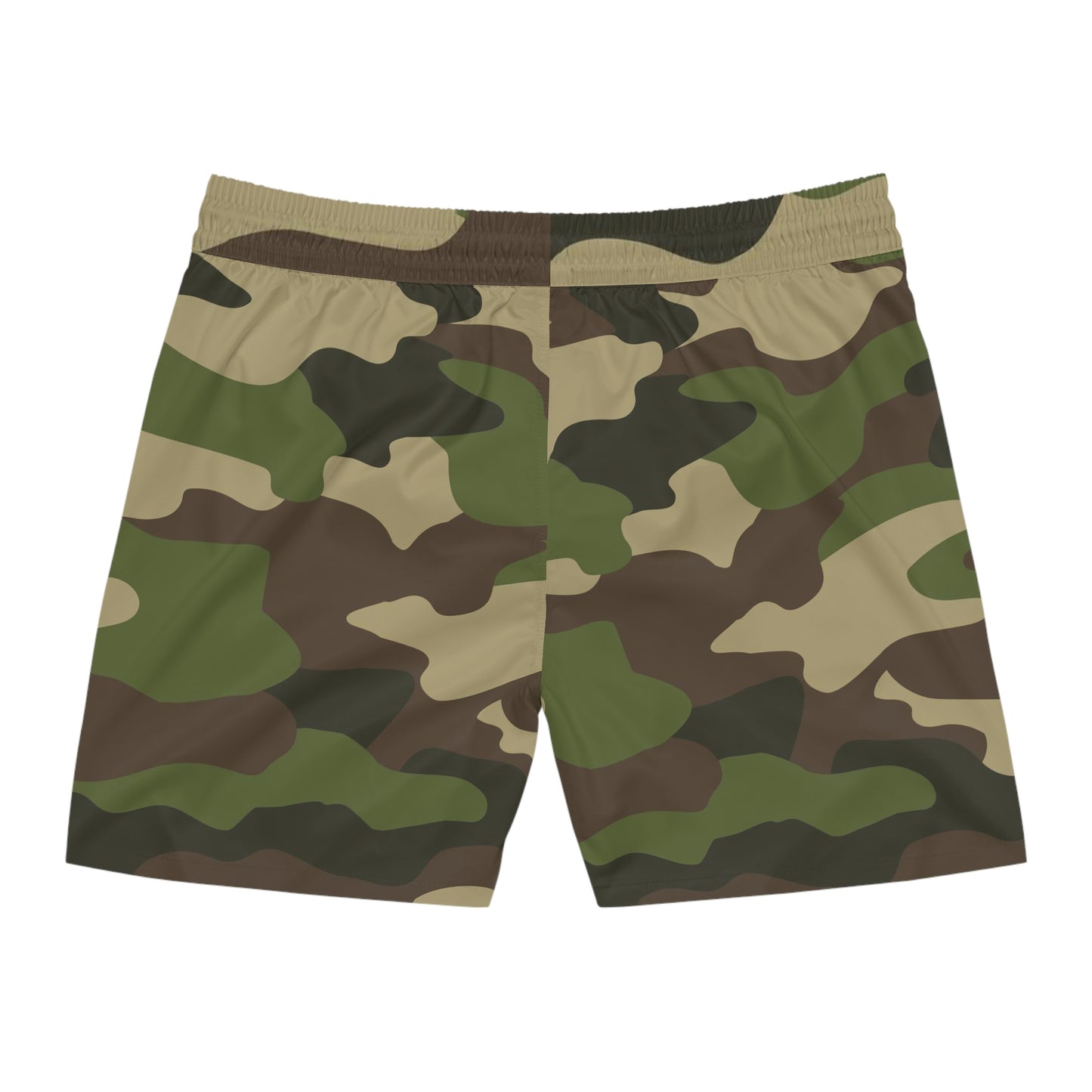 Camo Lovers Men's Mid-Length Swim Shorts (AOP)