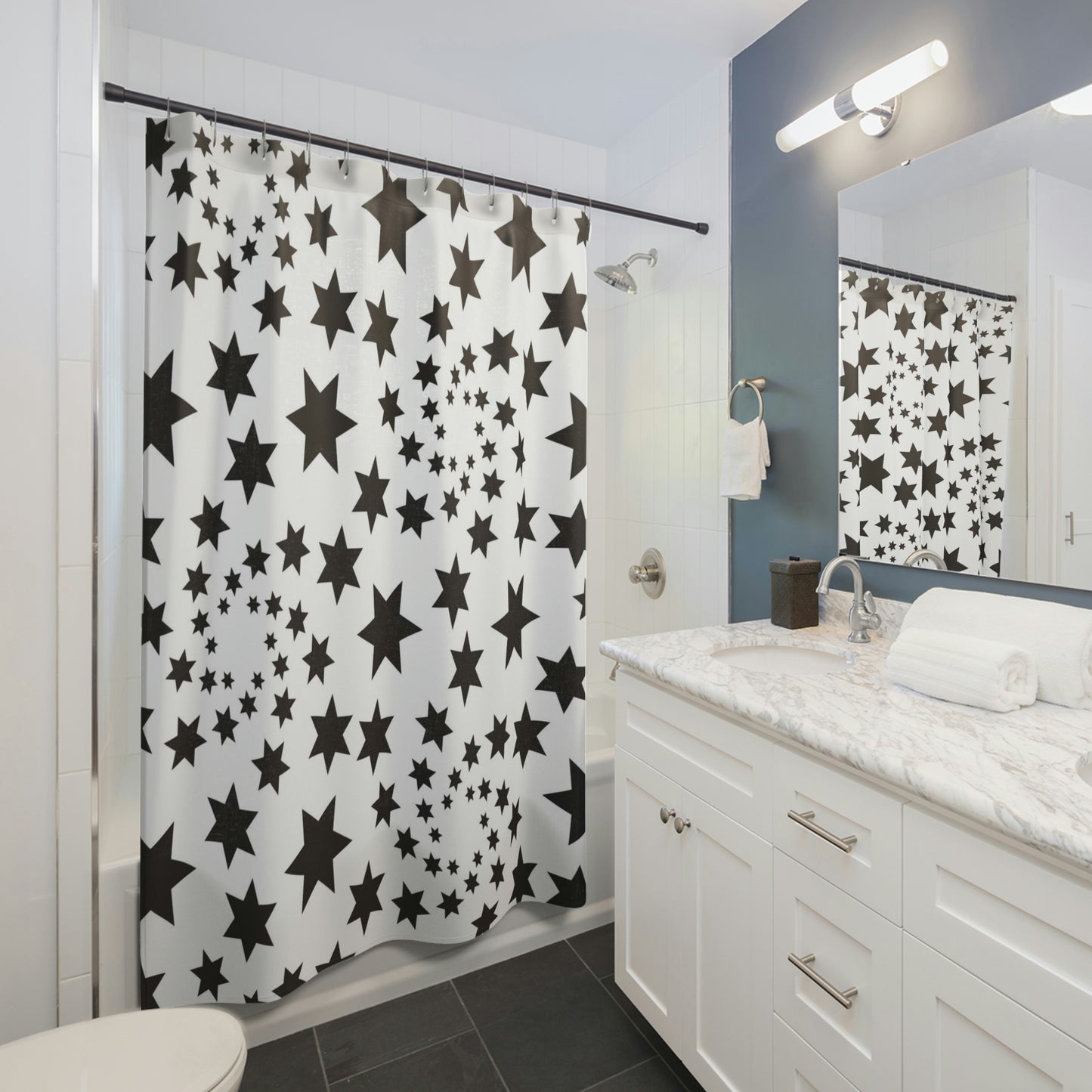 Seeing Stars Shower Curtains