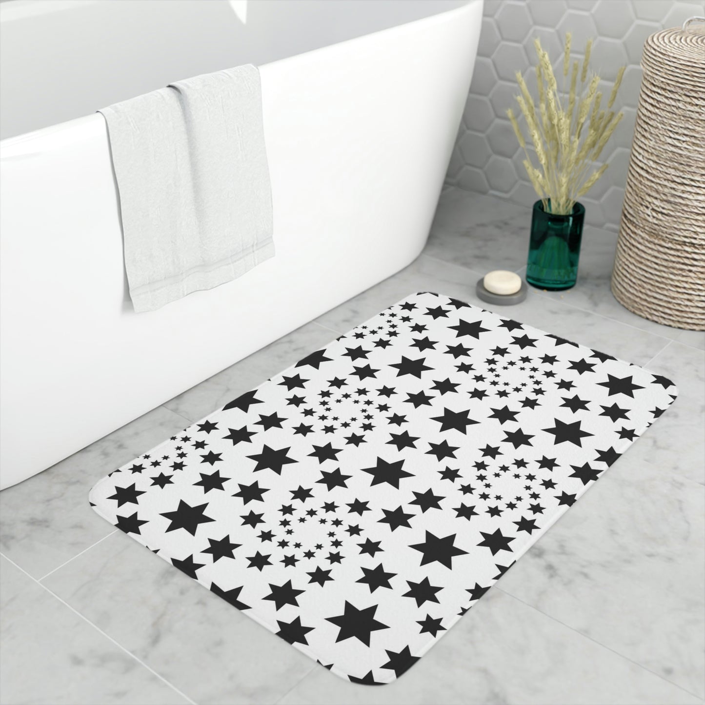 Seeing Stars Memory Foam Bath Mat