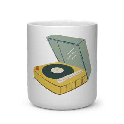 Music Lovers Heart Shaped Mug