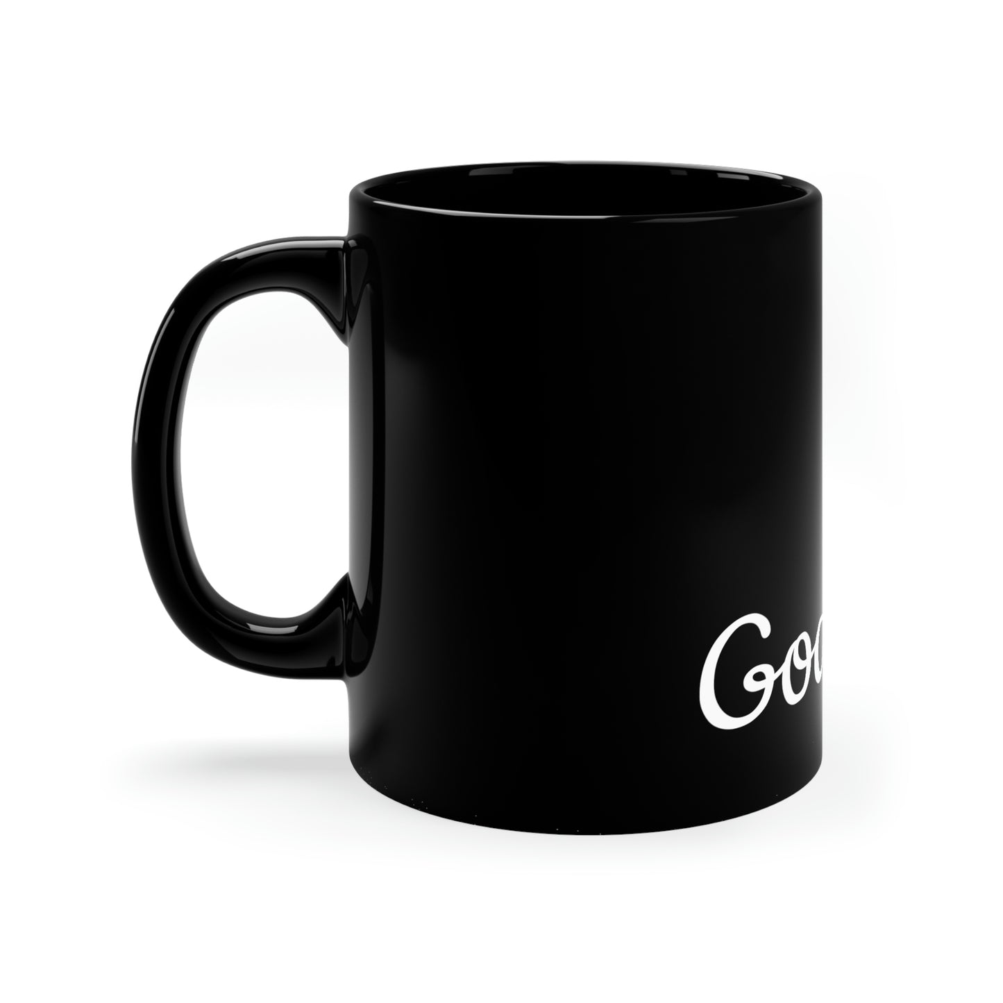 Goddess Tea Cup 11oz Black Mug