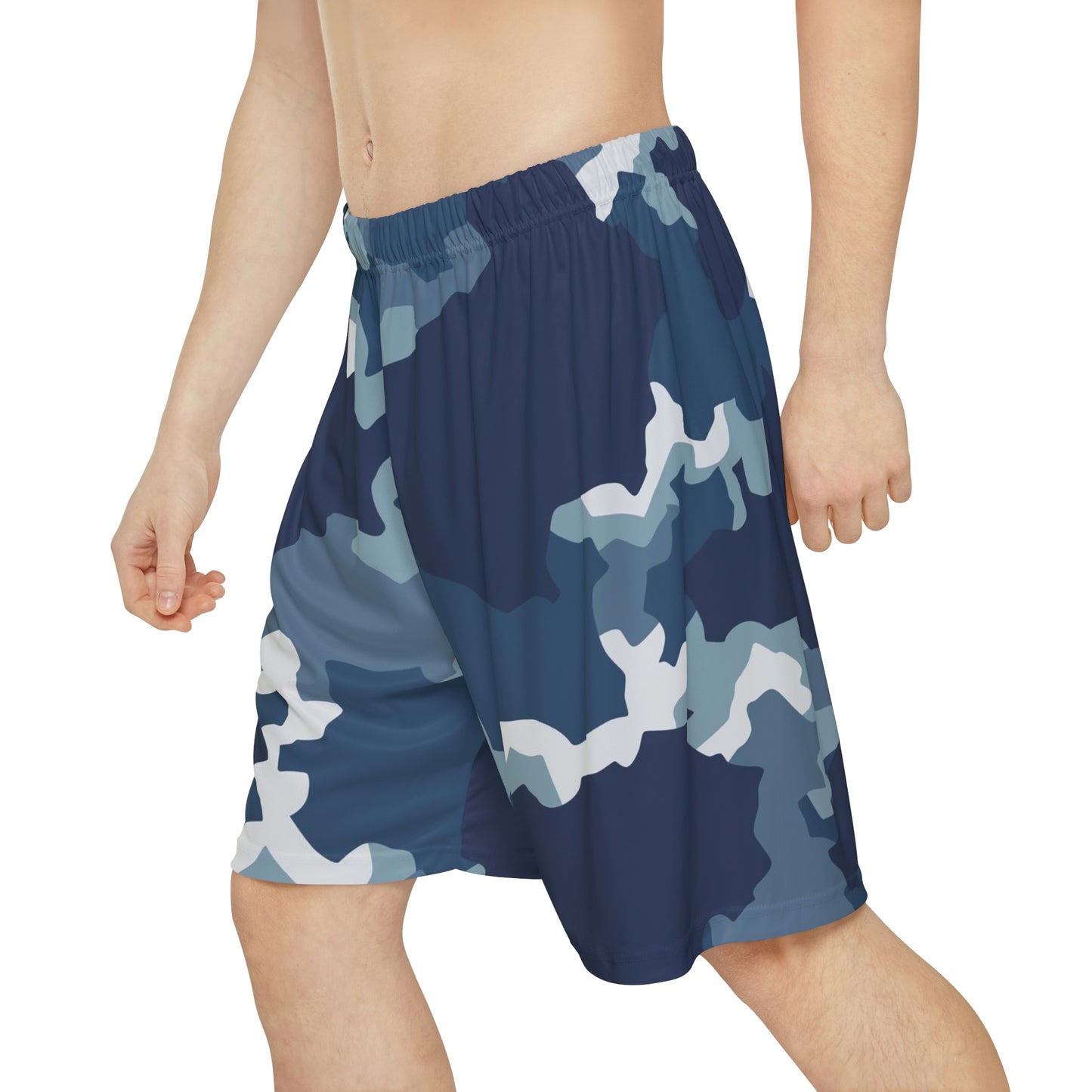 Blue Camo  Men’s Sports Shorts