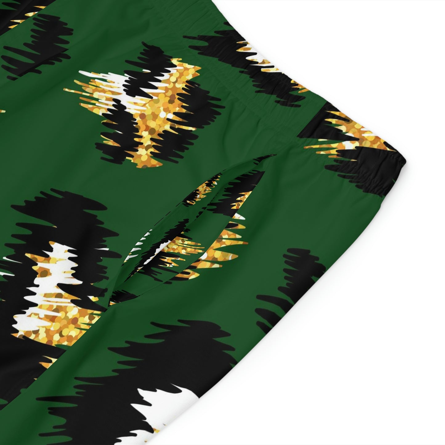 African Print Men's Board Shorts (AOP)