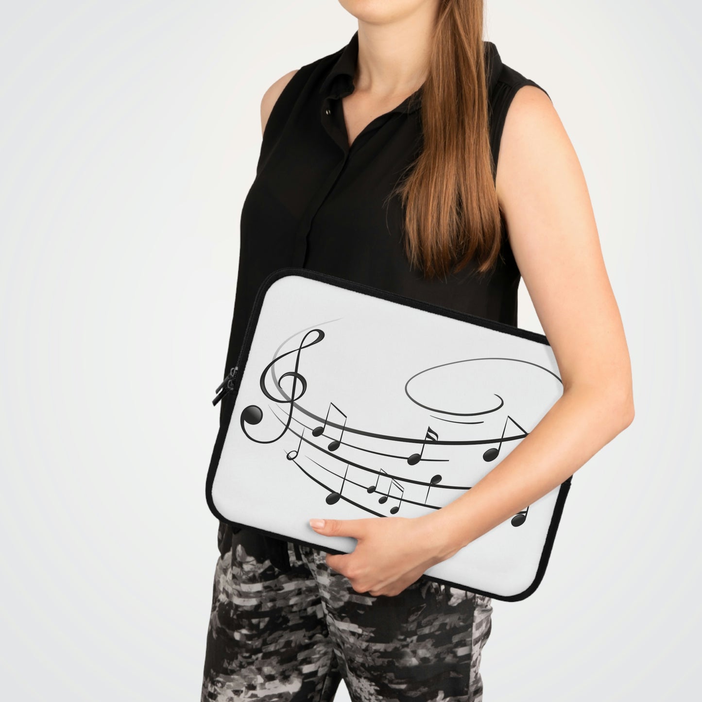 I Love Music Laptop Sleeve