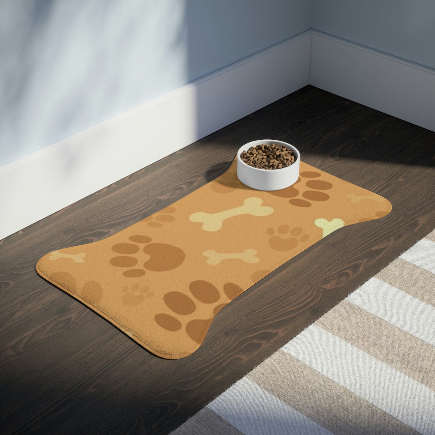 Paw Prints Pet Feeding Mats