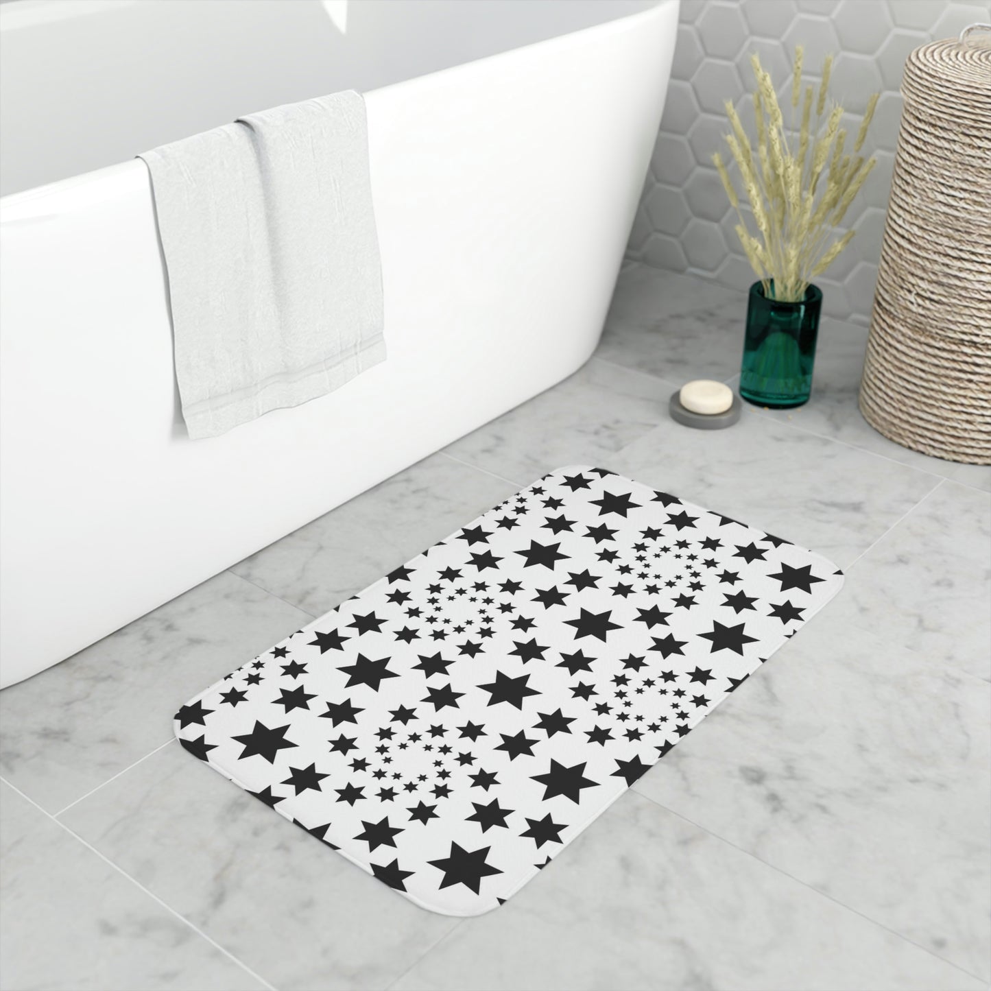 Seeing Stars Memory Foam Bath Mat