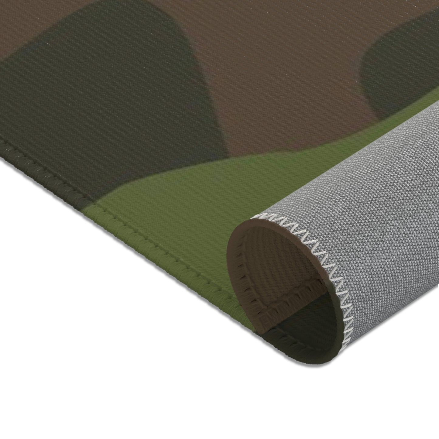 Camo Lovers Square Area Rugs