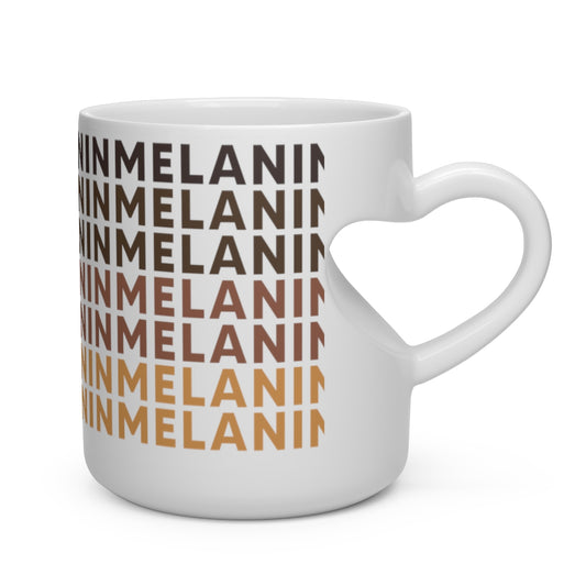 Heart Shaped Melanin Mug