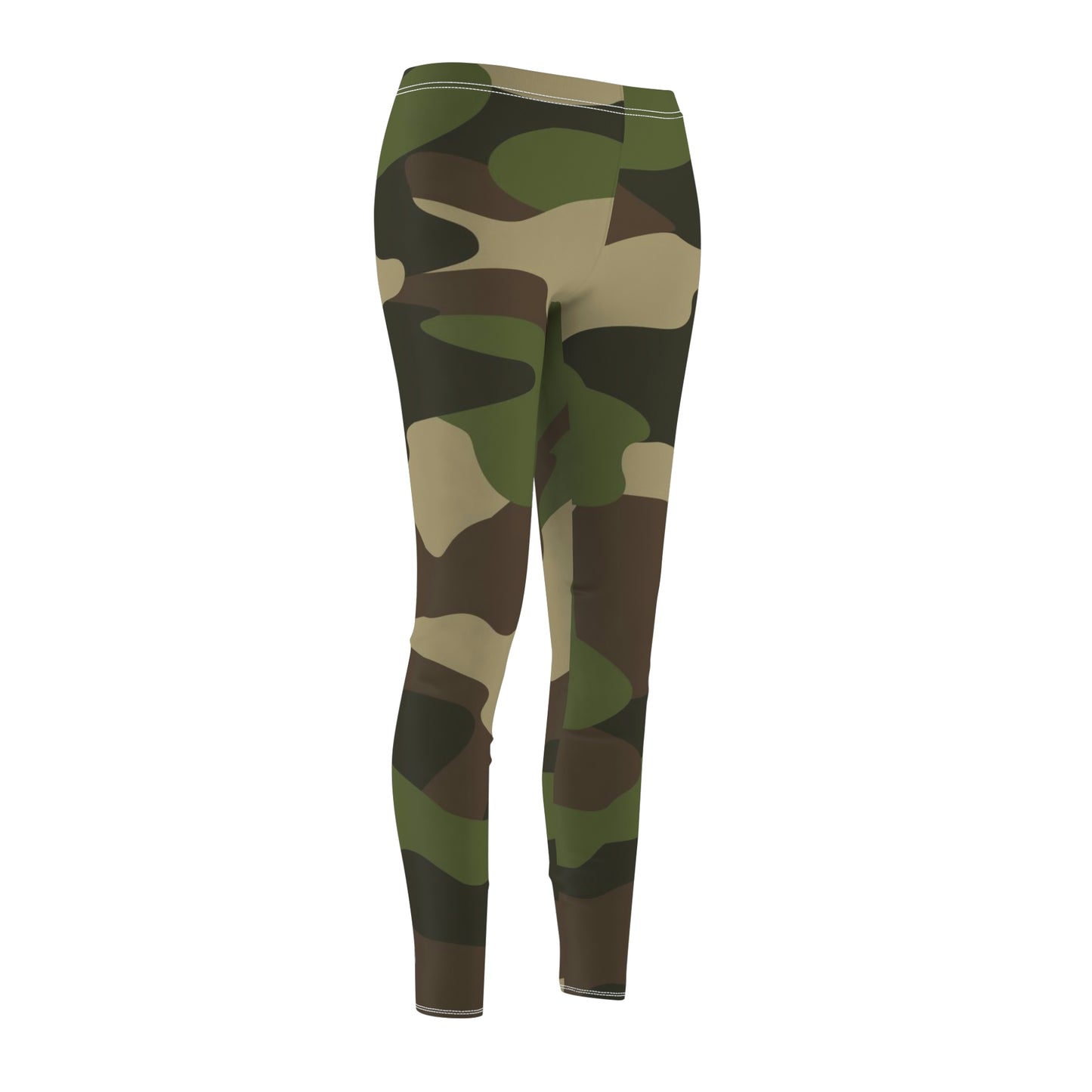 Camo Lovers Women's Cut & Sew Casual Leggings (AOP)