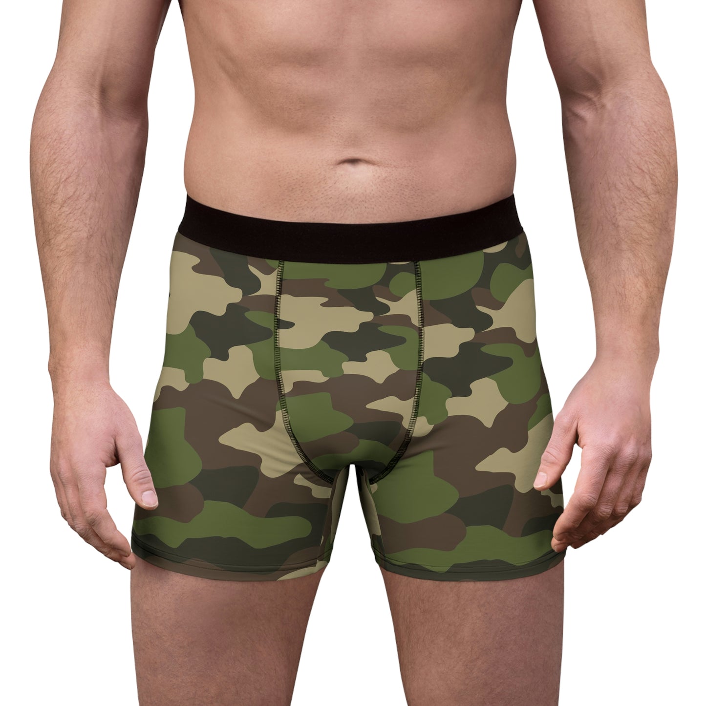 Camo Lovers Men's Boxer Briefs (AOP)