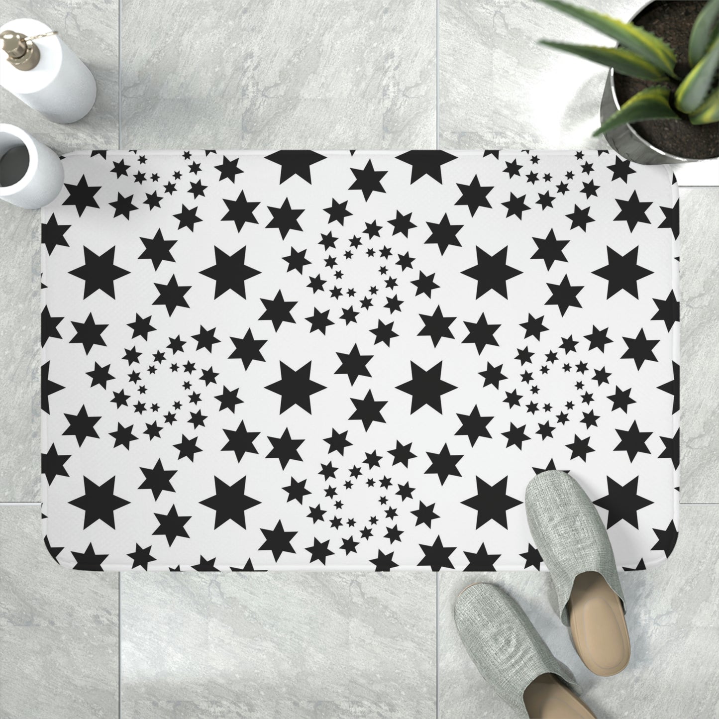 Seeing Stars Memory Foam Bath Mat