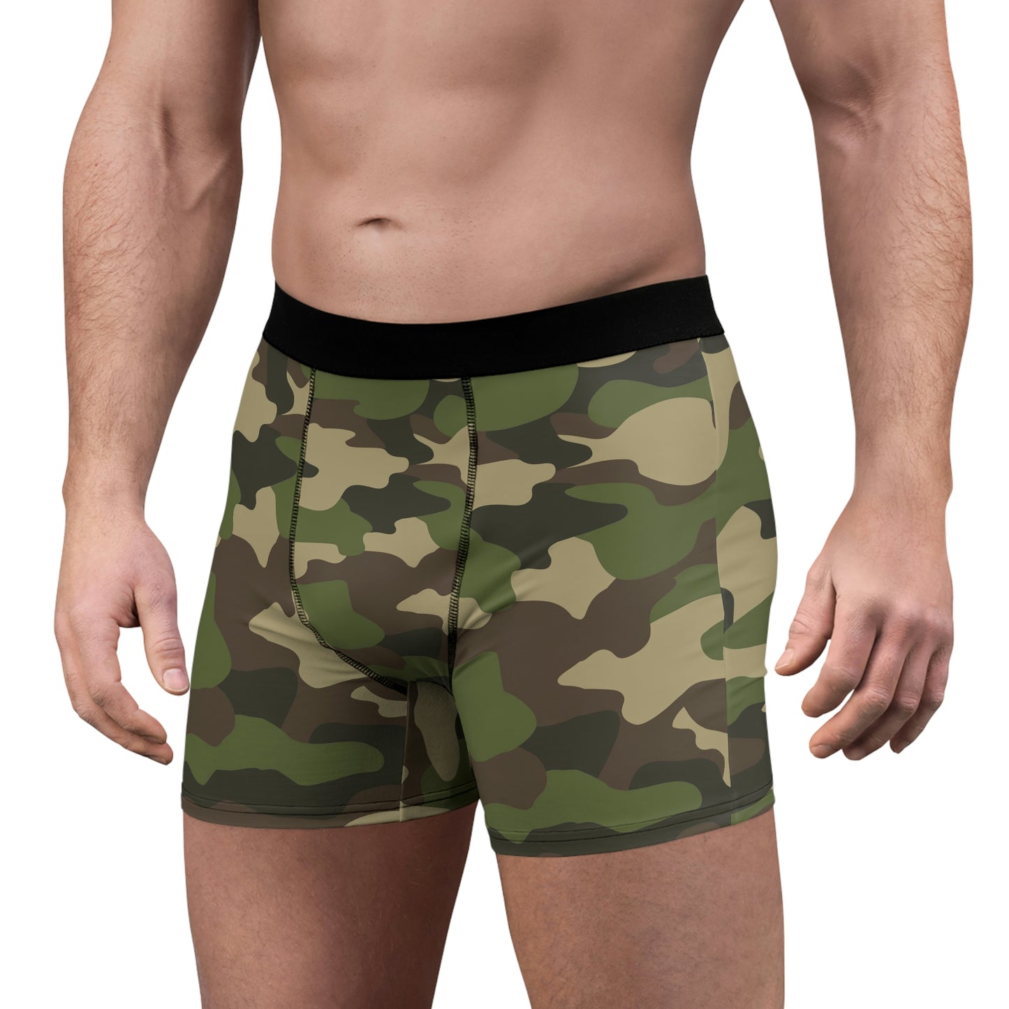 Camo Lovers Men's Boxer Briefs (AOP)