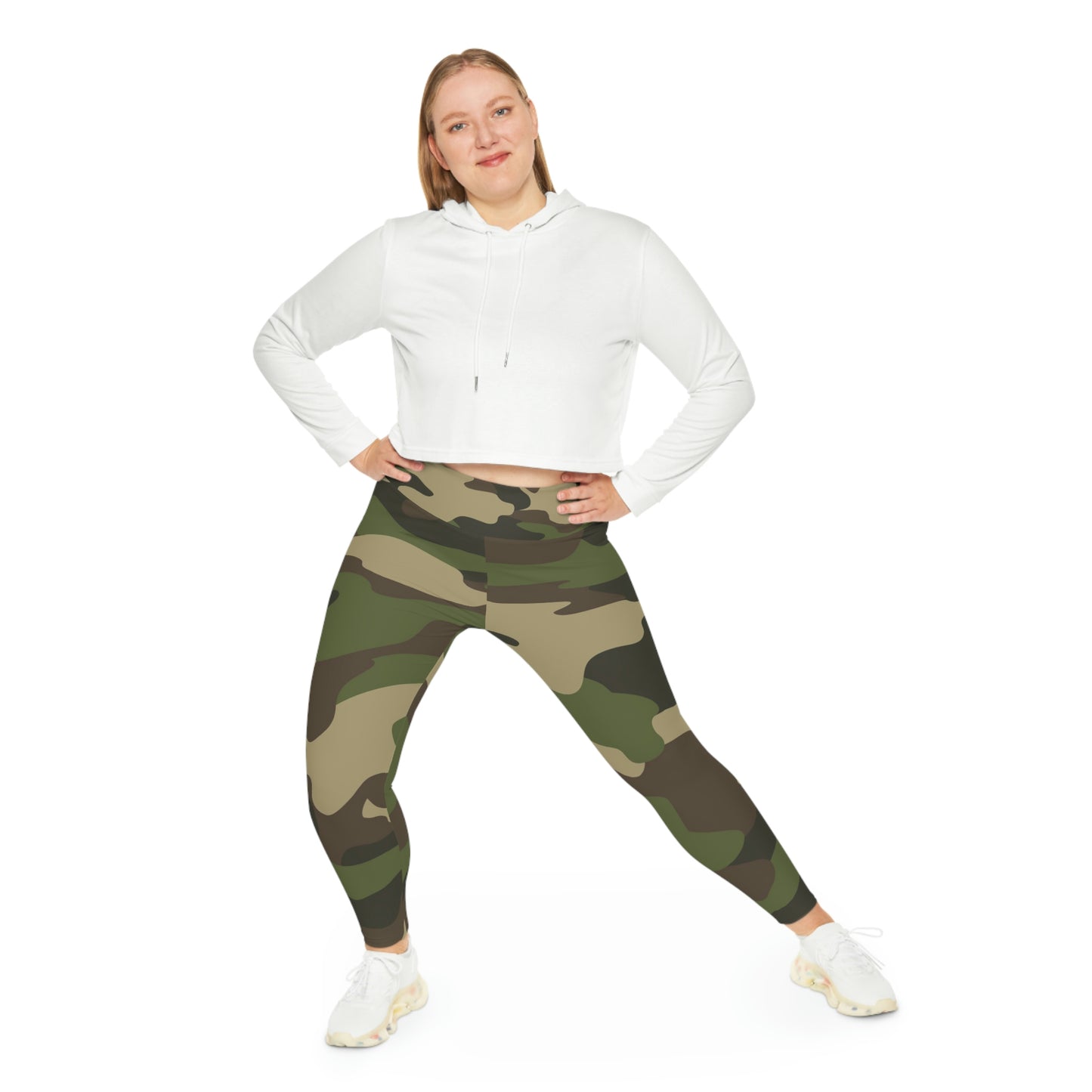 Camo Lovers Plus Size Leggings (AOP)