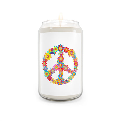 Peace and Flowers Scented Candle, 13.75oz