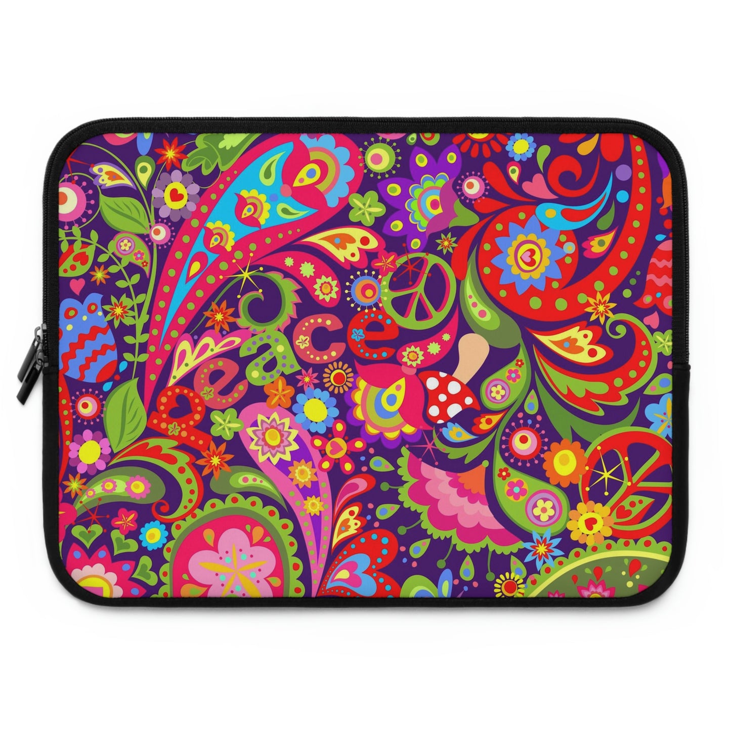 Paisley Print Laptop Sleeve