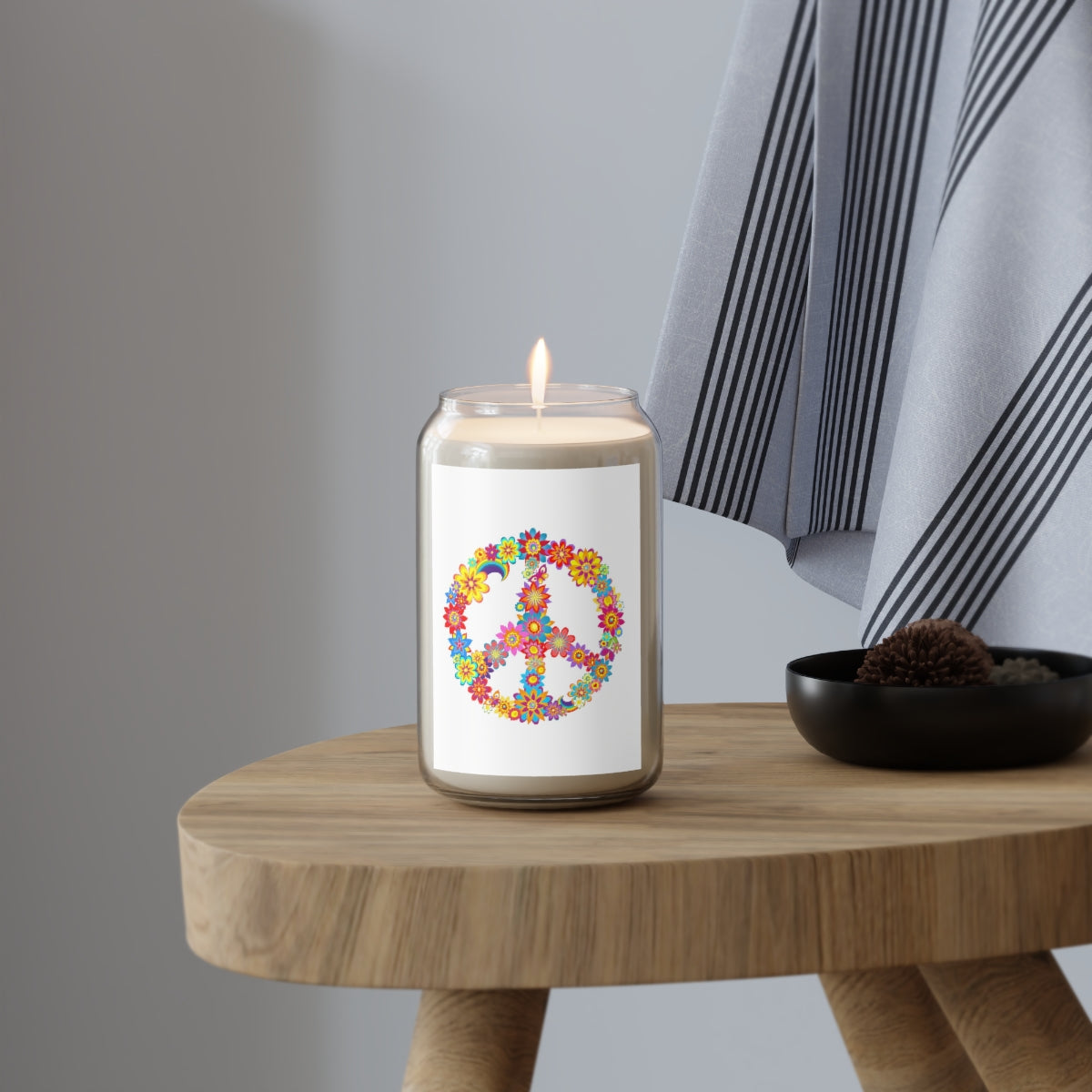 Peace and Flowers Scented Candle, 13.75oz