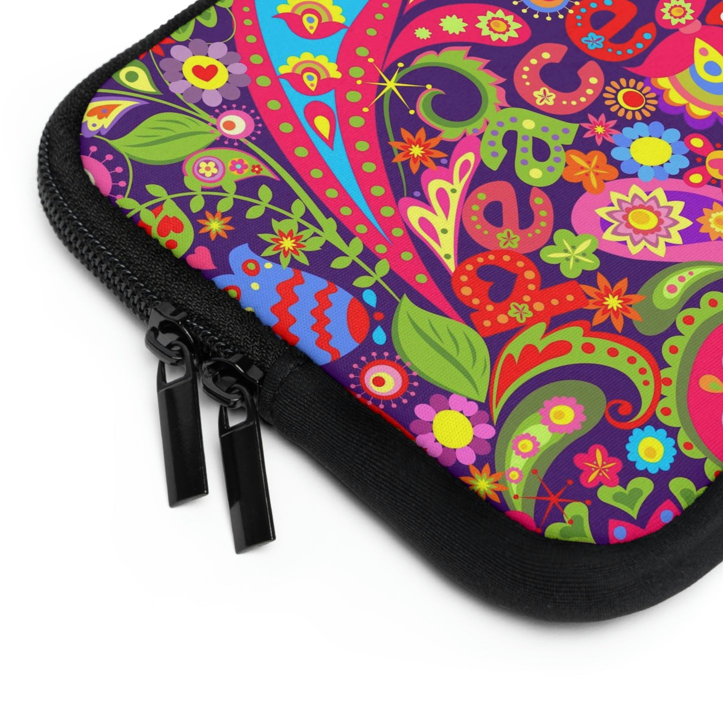 Paisley Print Laptop Sleeve