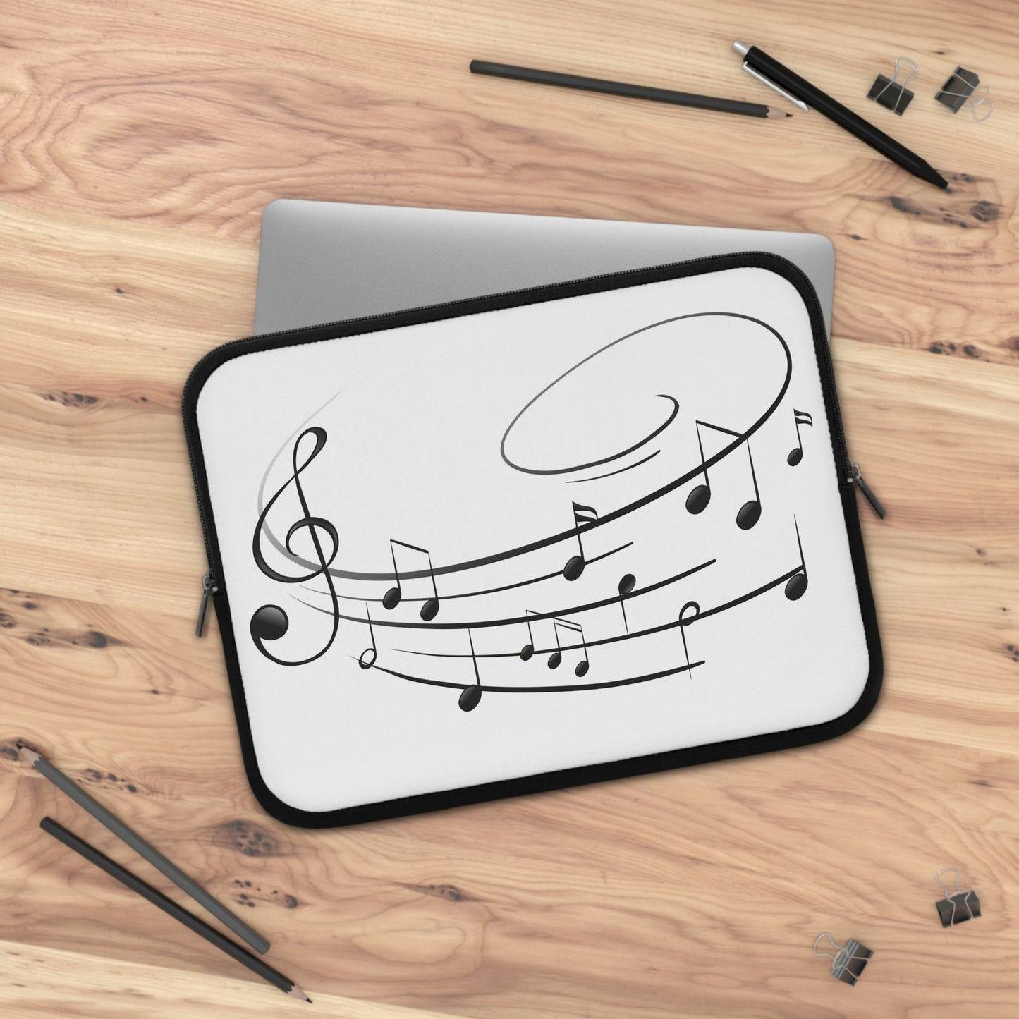 I Love Music Laptop Sleeve