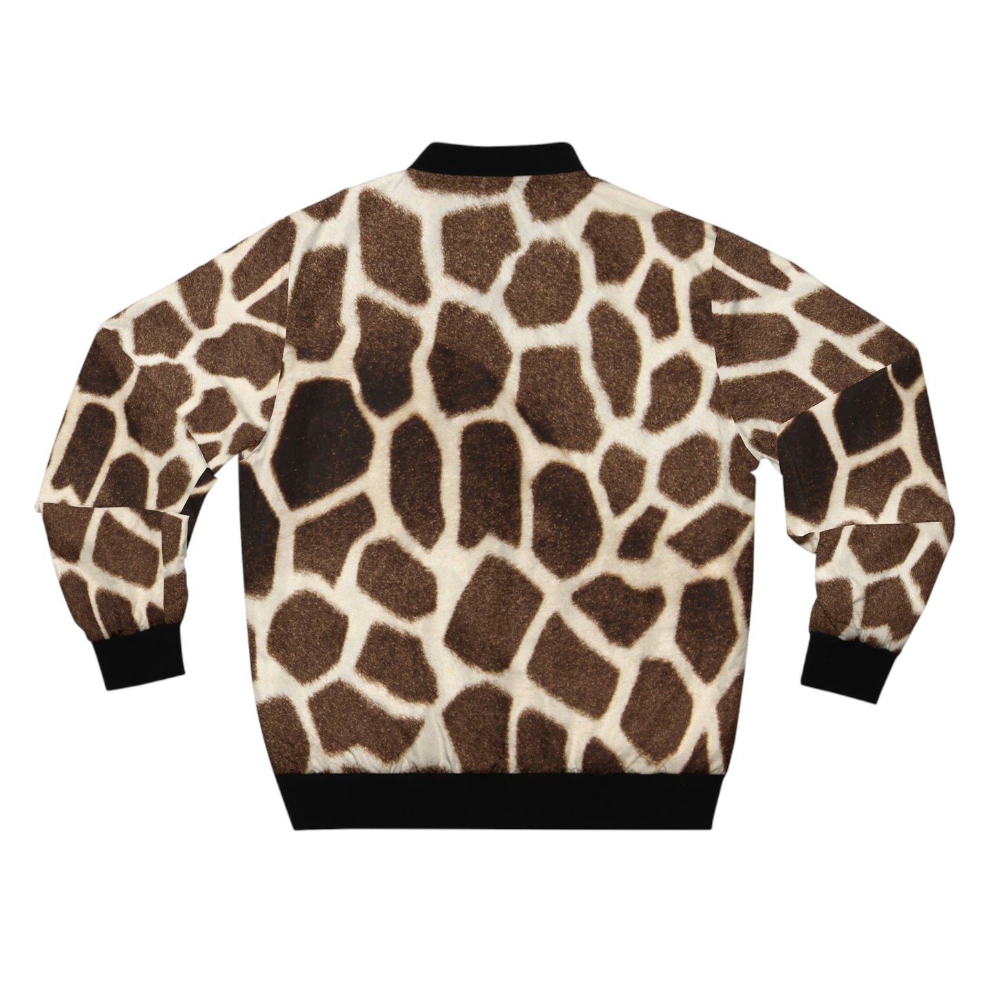 Cheetah Print Men's Bomber Jacket (AOP)