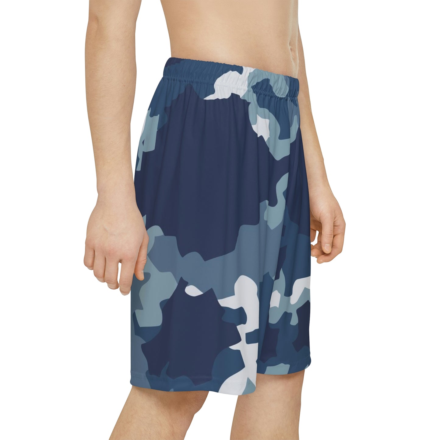 Blue Camo  Men’s Sports Shorts