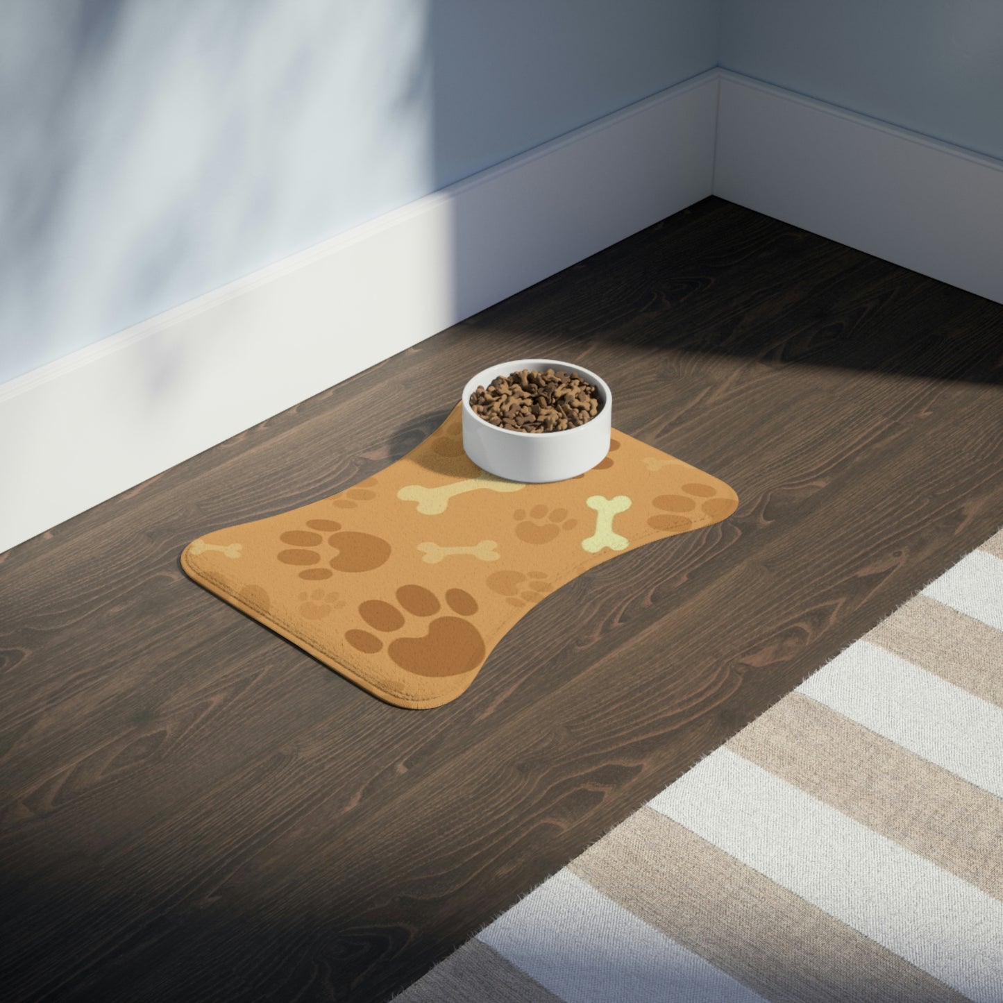 Paw Prints Pet Feeding Mats