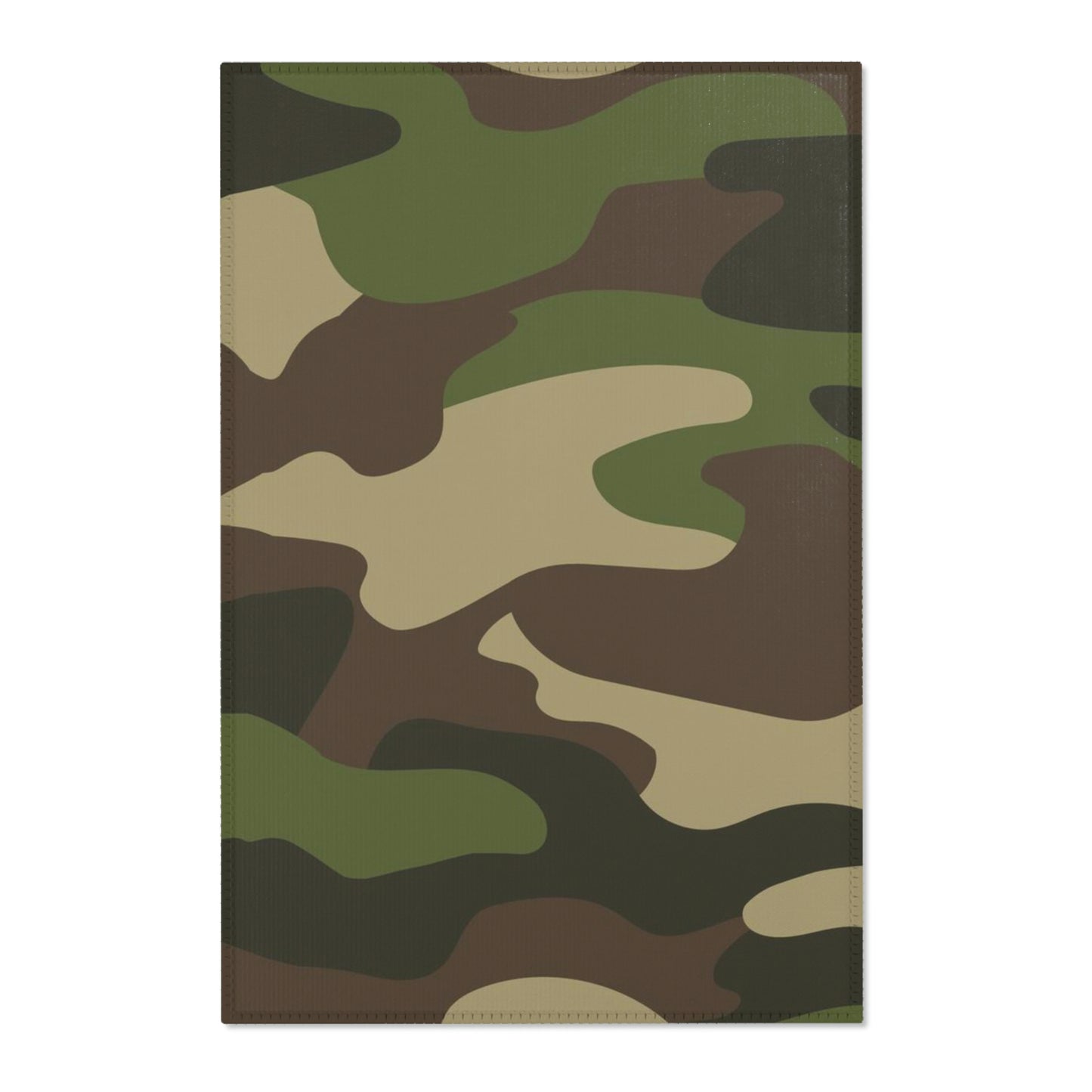 Camo Lovers Square Area Rugs