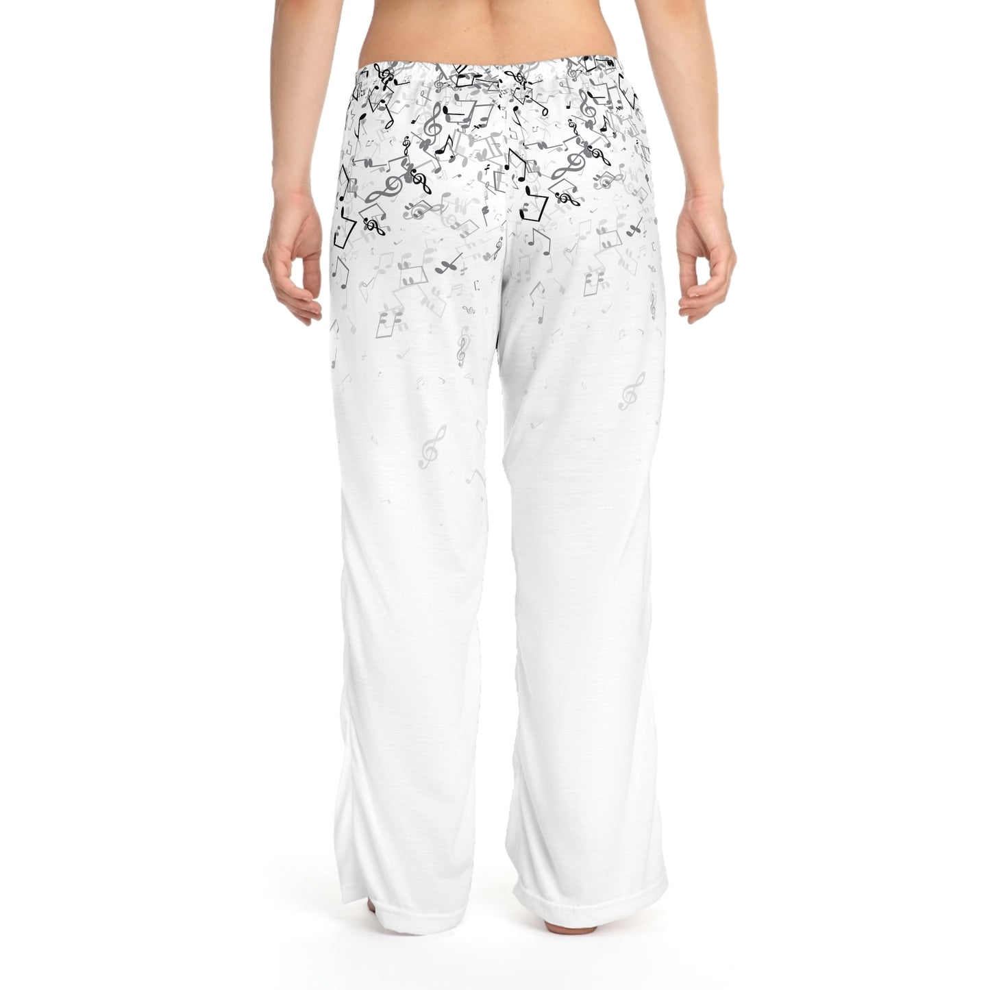 I Love Music Women's Pajama Pants (AOP)