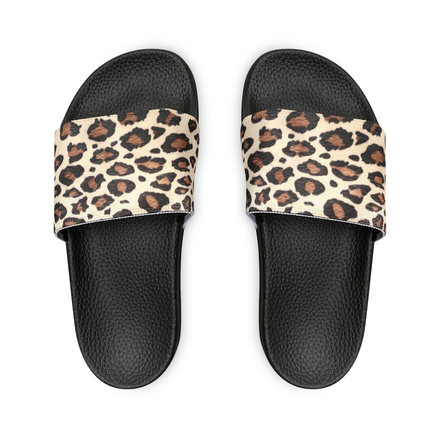 Cheetah Print Men's Removable-Strap Sandals