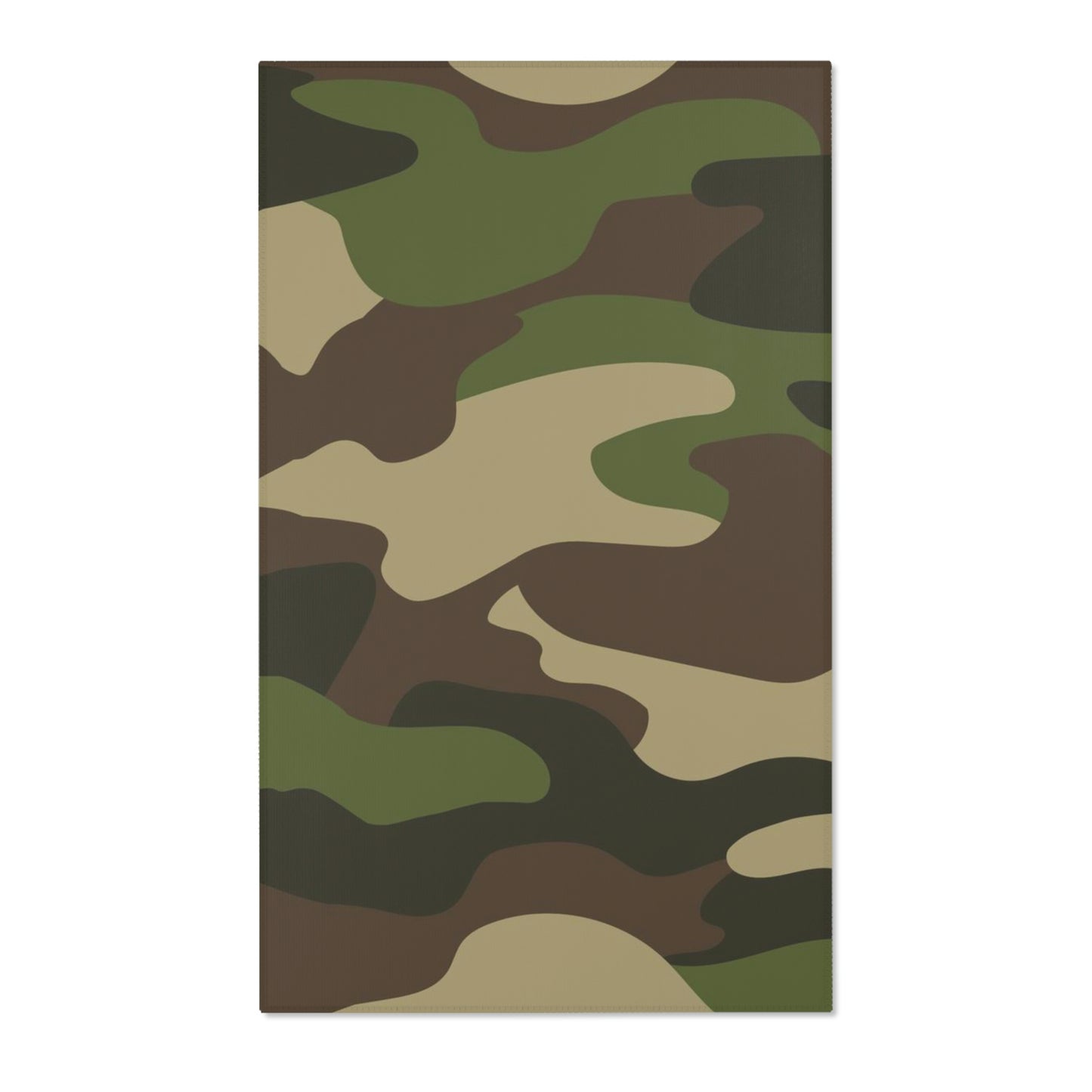 Camo Lovers Square Area Rugs