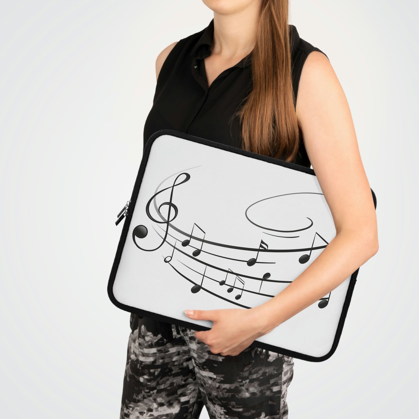 I Love Music Laptop Sleeve