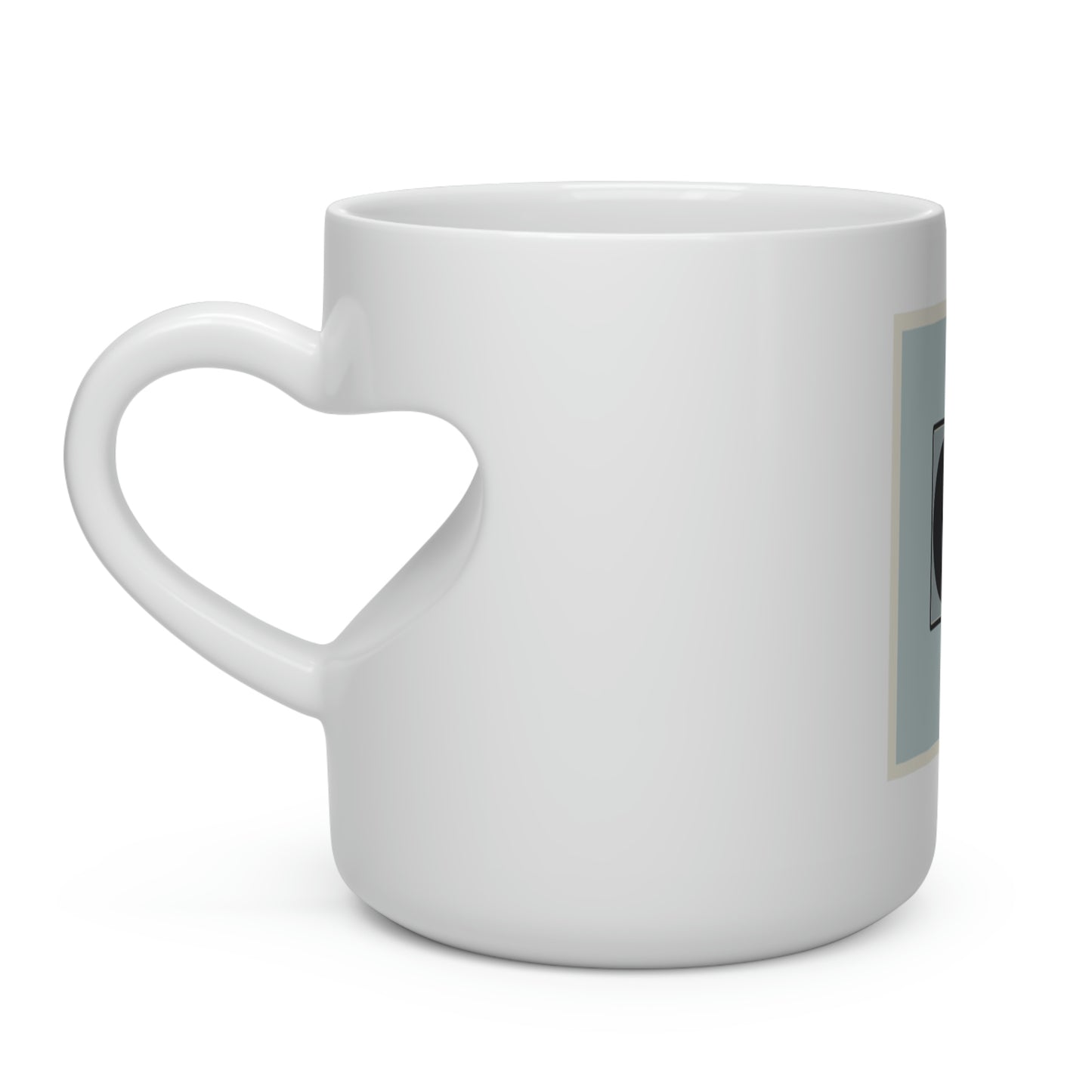 Music Lovers Heart Shape Mug