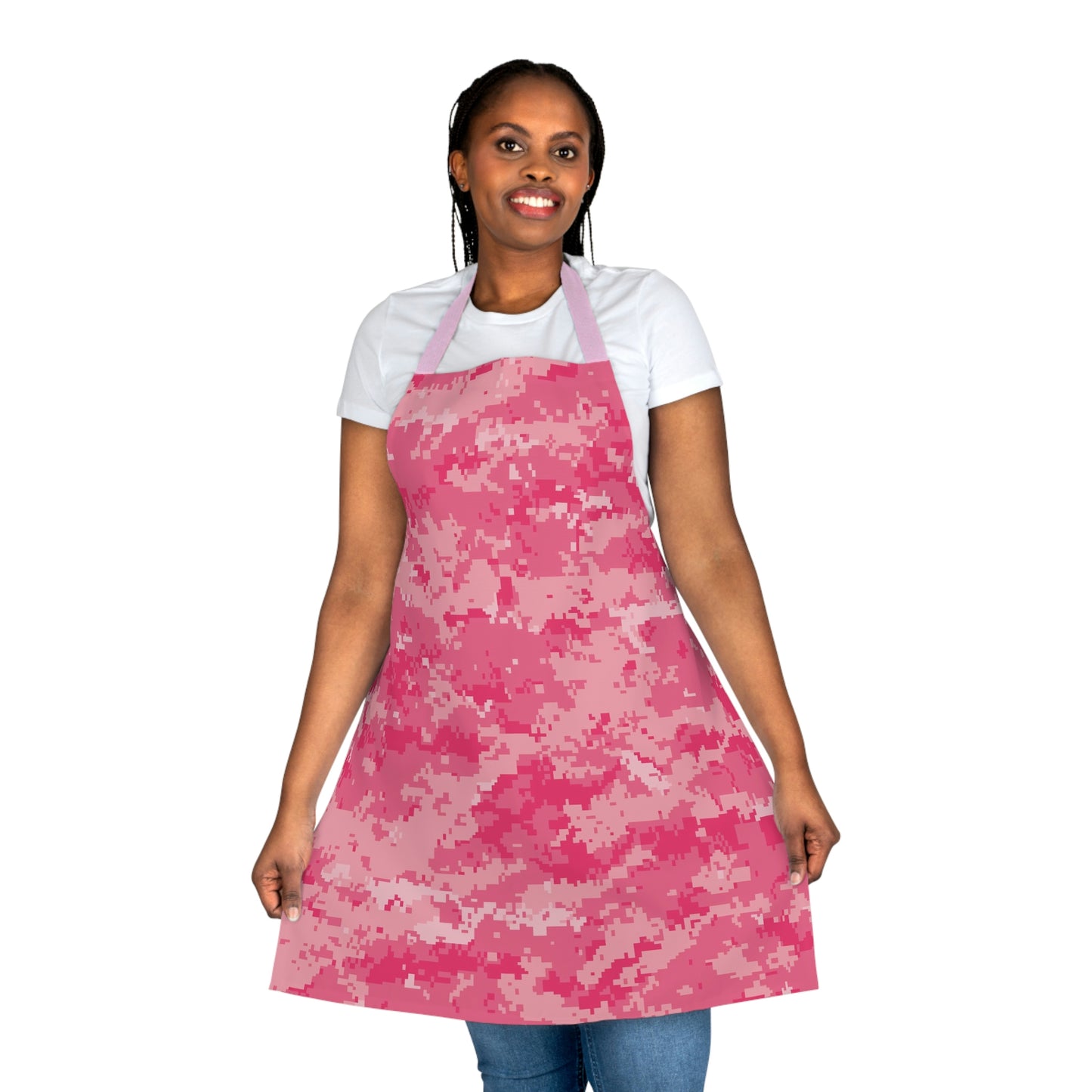 Pink Camo Apron (AOP)