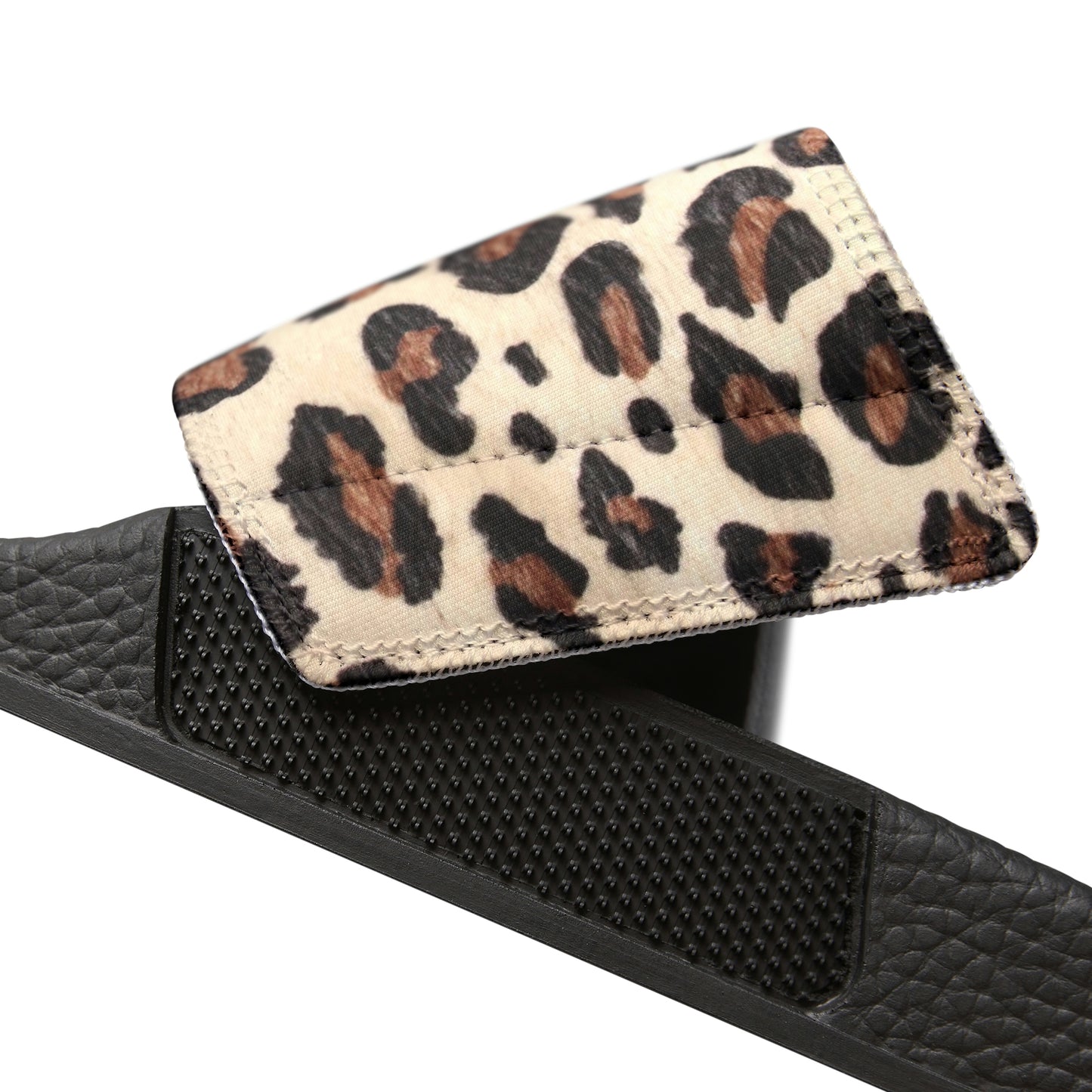 Cheetah Print Men's Removable-Strap Sandals