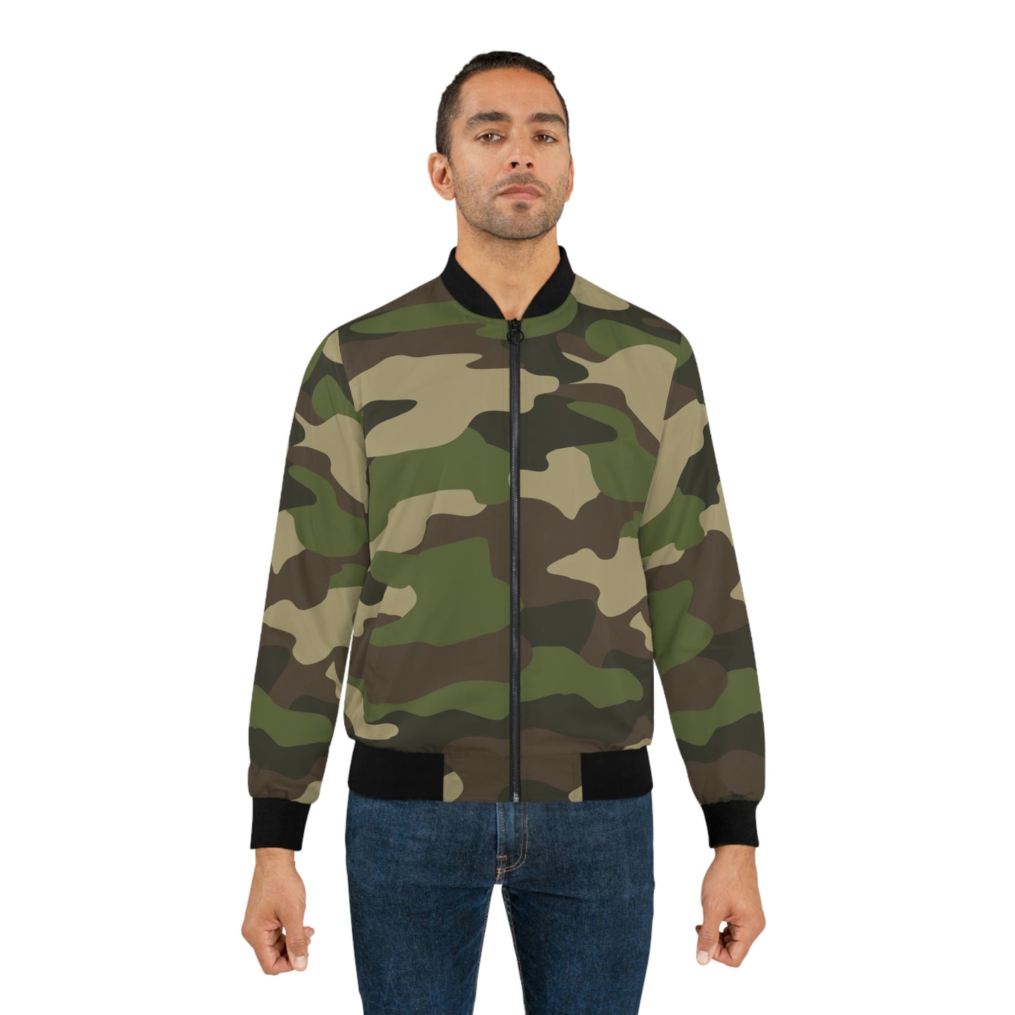 Camo Lovers Men's Bomber Jacket (AOP)