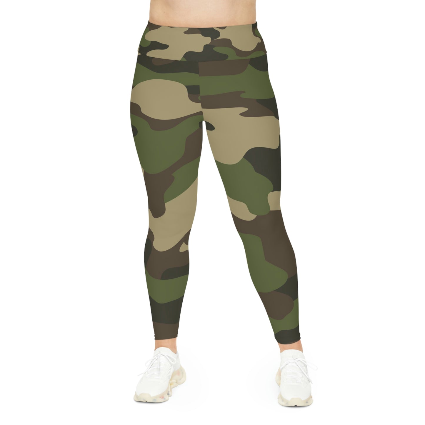 Camo Lovers Plus Size Leggings (AOP)