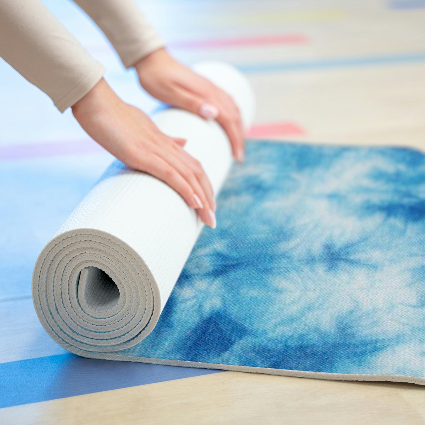 Tie Dye Foam Yoga Mat