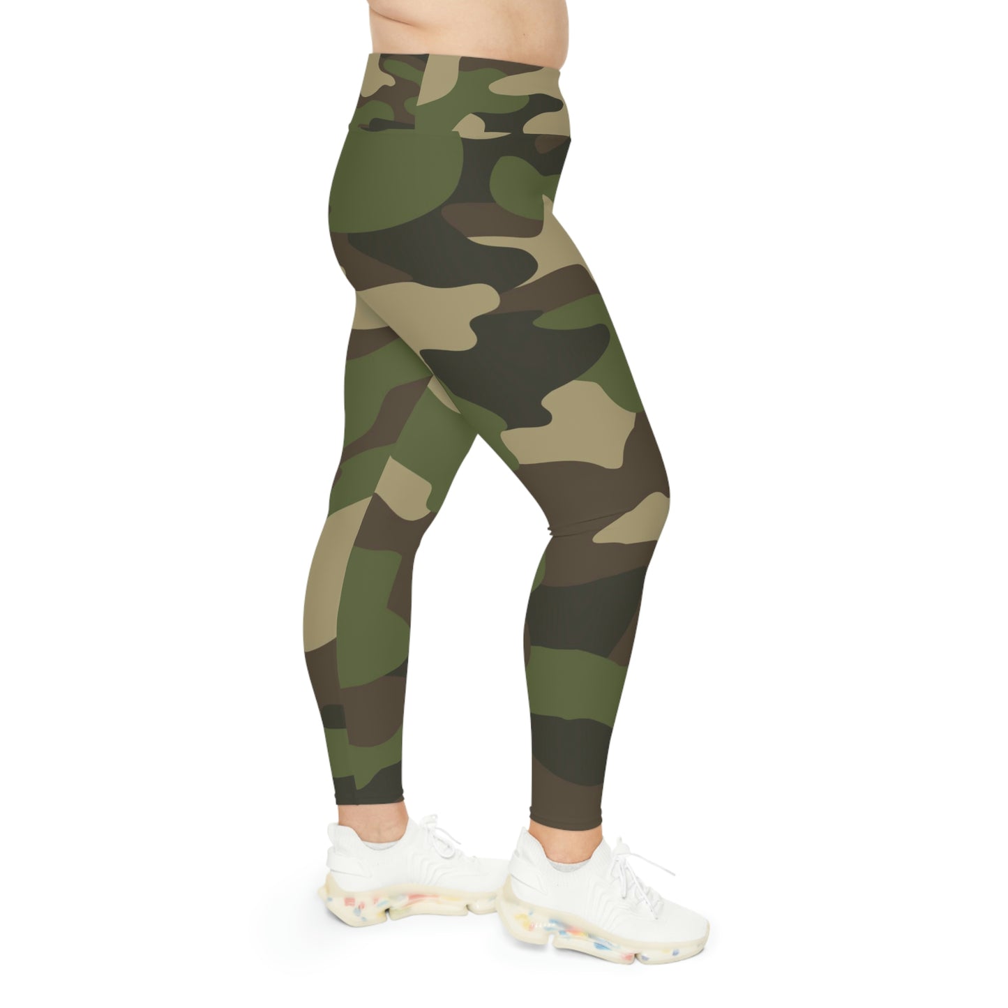 Camo Lovers Plus Size Leggings (AOP)