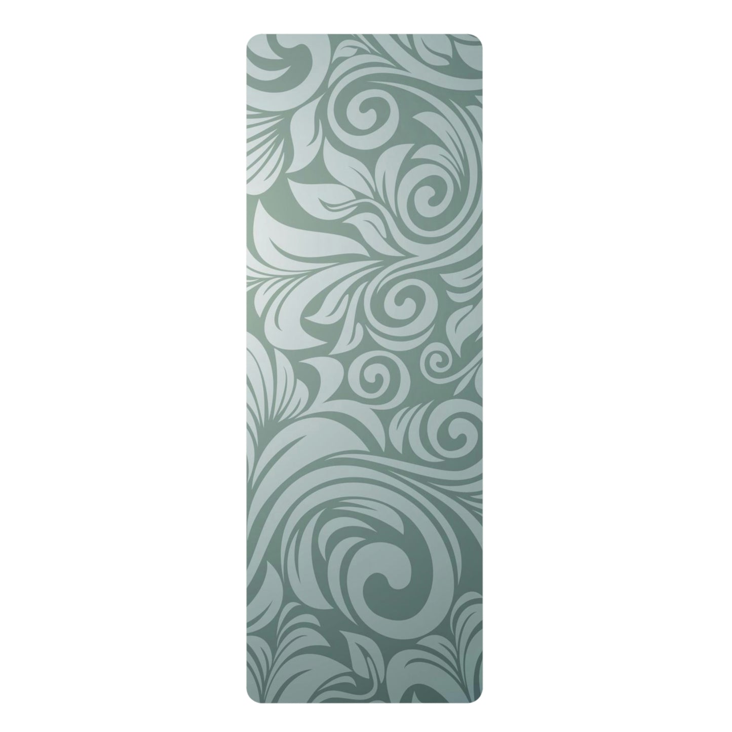 Floral Print Rubber Yoga Mat