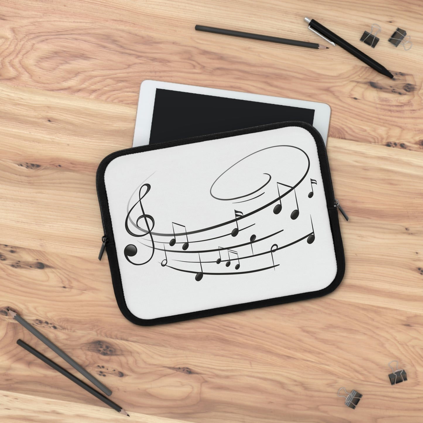 I Love Music Laptop Sleeve