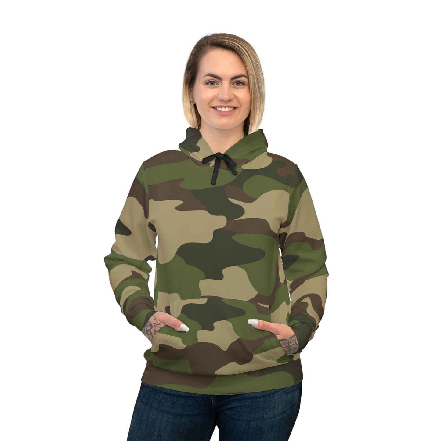 Camo Lovers Athletic Hoodie (AOP)