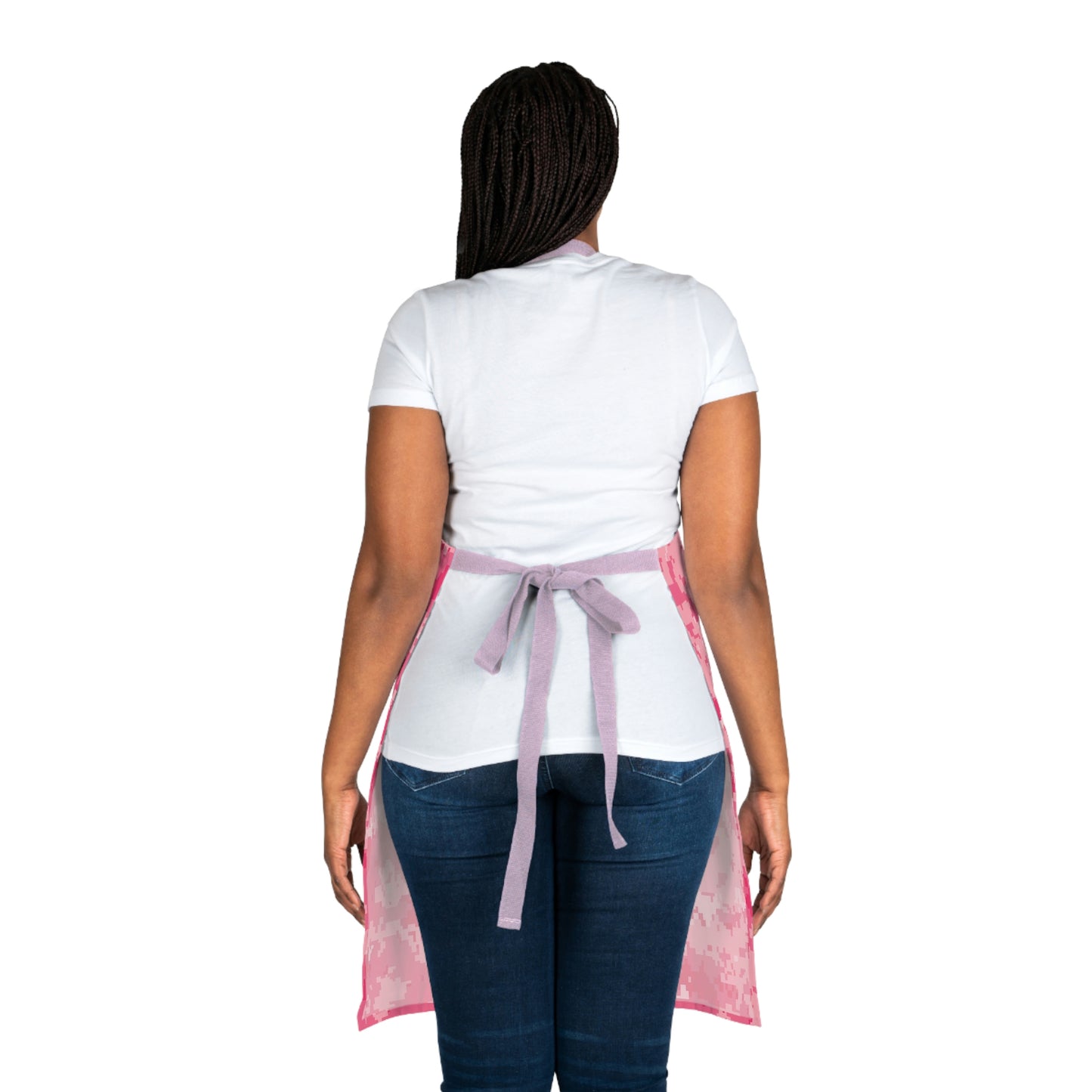 Pink Camo Apron (AOP)