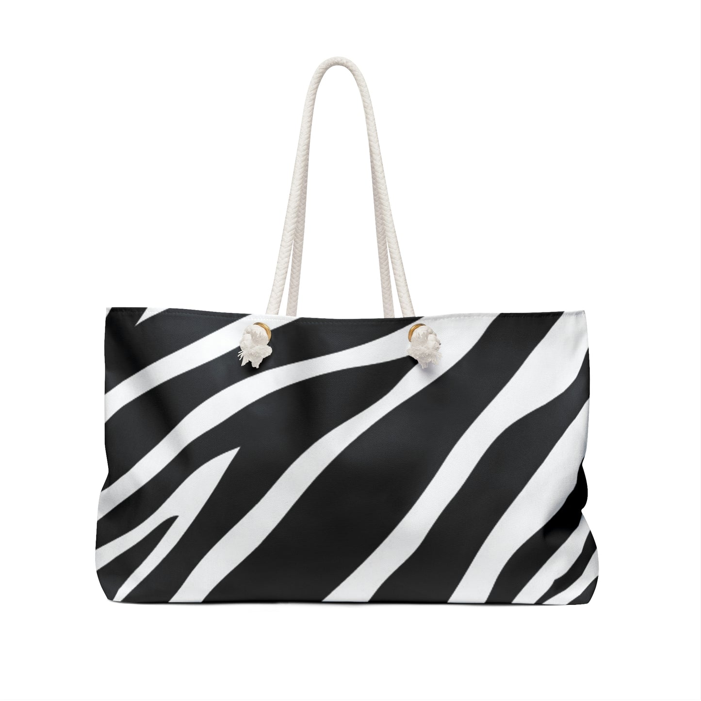 Zebra Print Weekender Bag