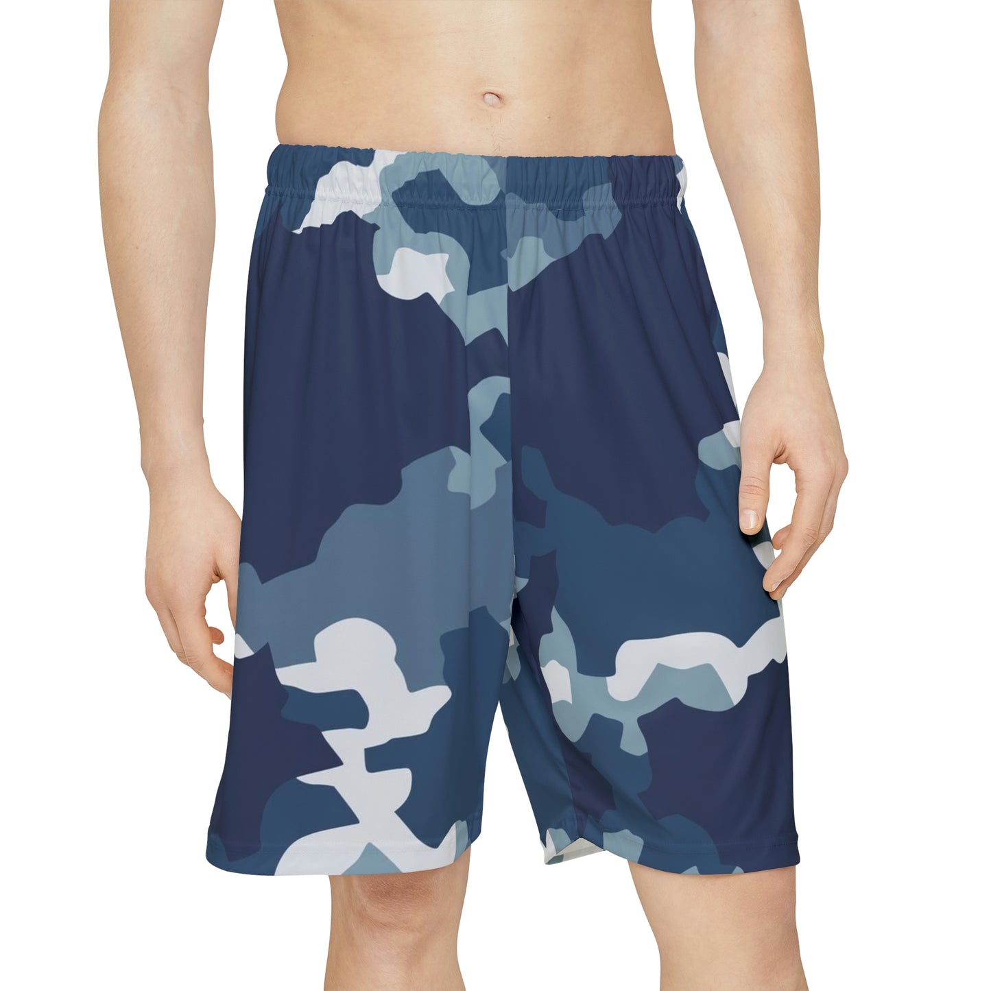 Blue Camo  Men’s Sports Shorts