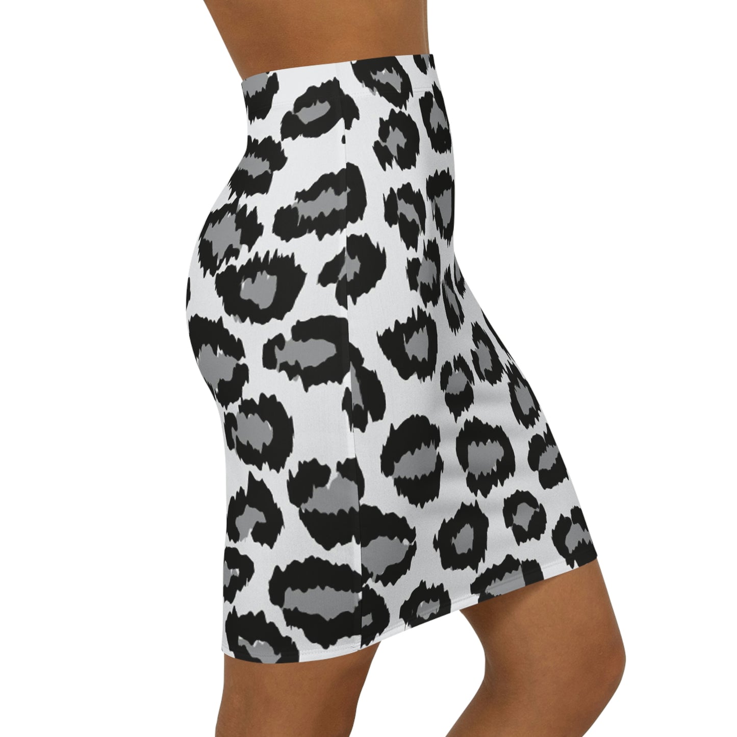 Cheetah Print Women's Mini Skirt (AOP)