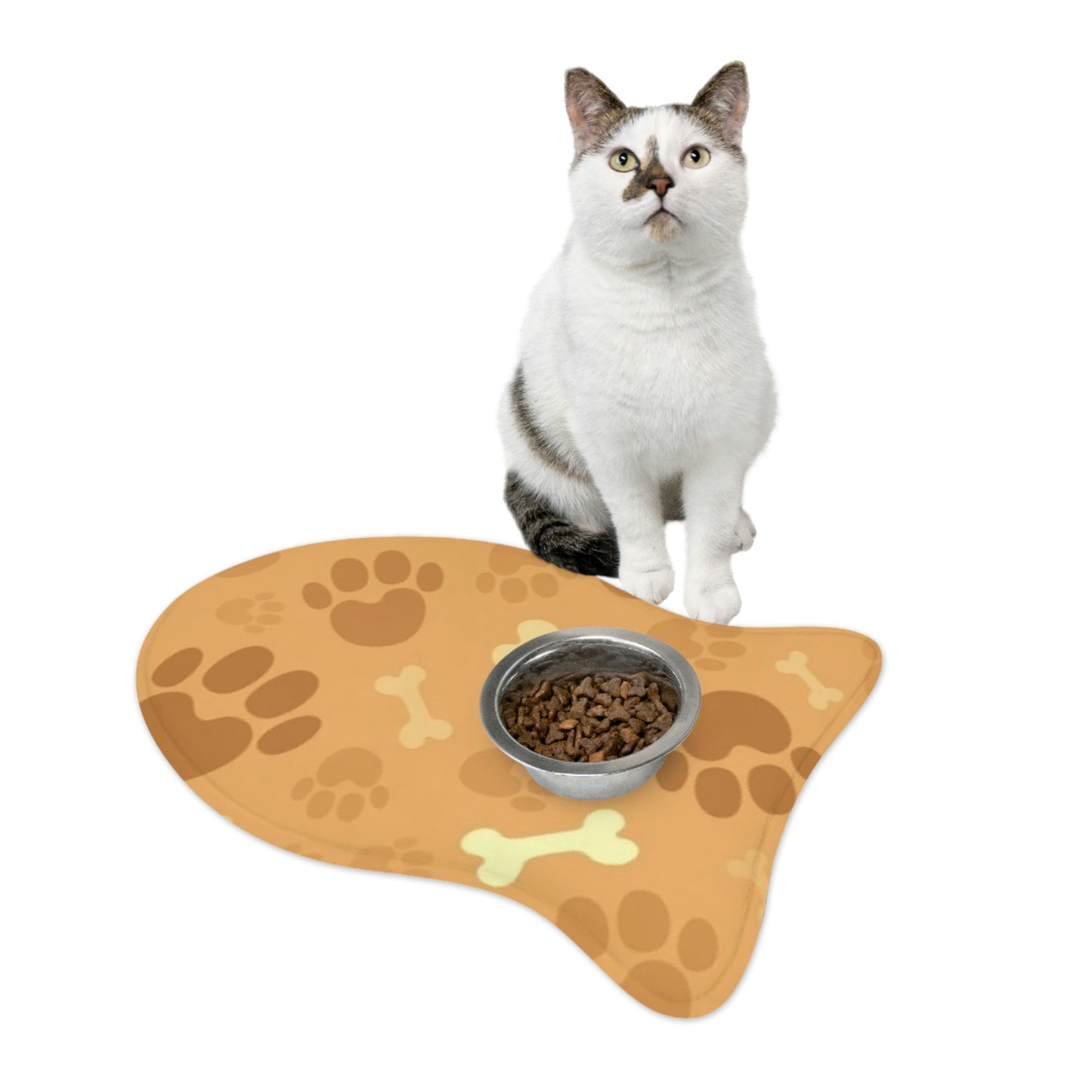 Paw Prints Pet Feeding Mats