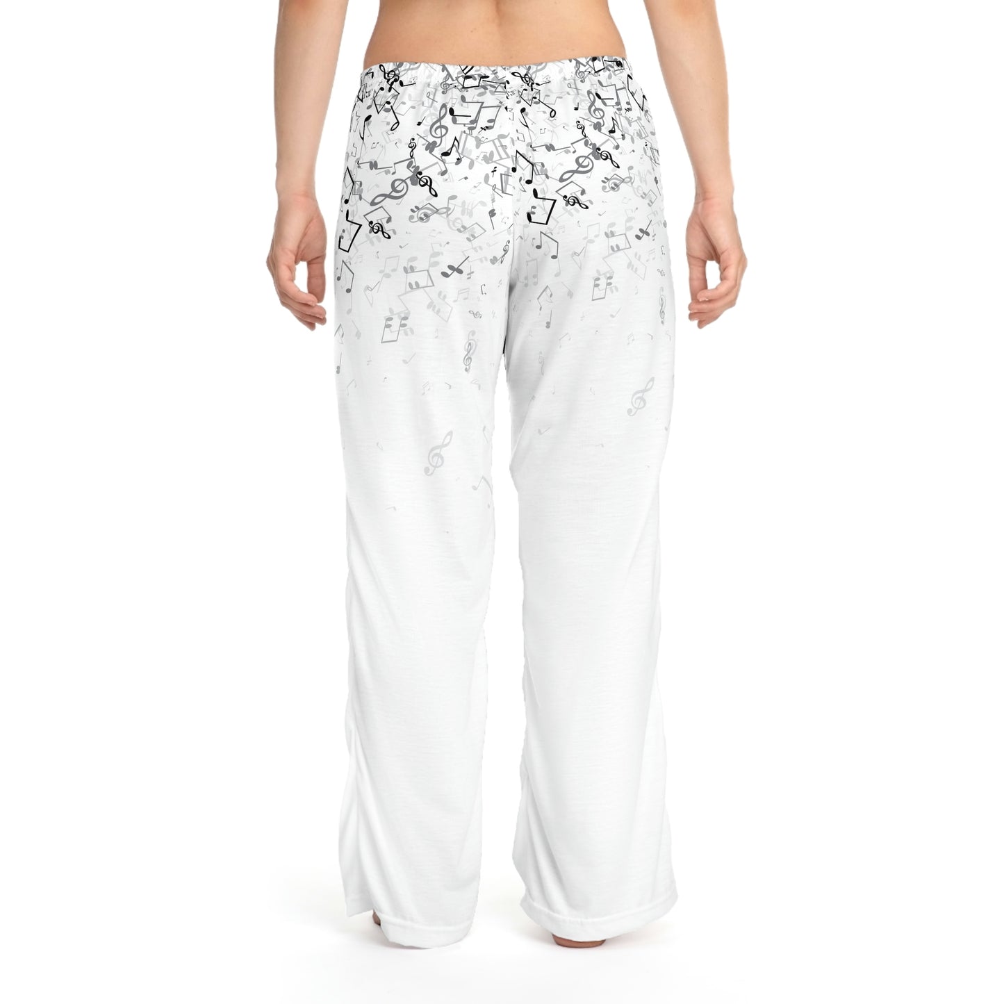 I Love Music Women's Pajama Pants (AOP)