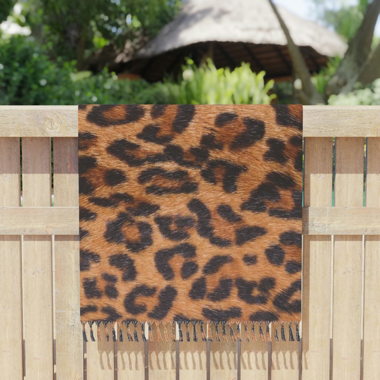 Cheetah Print Boho Beach Cloth