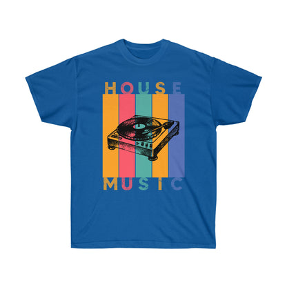 For The Love of House Music Ultra Cotton Tee